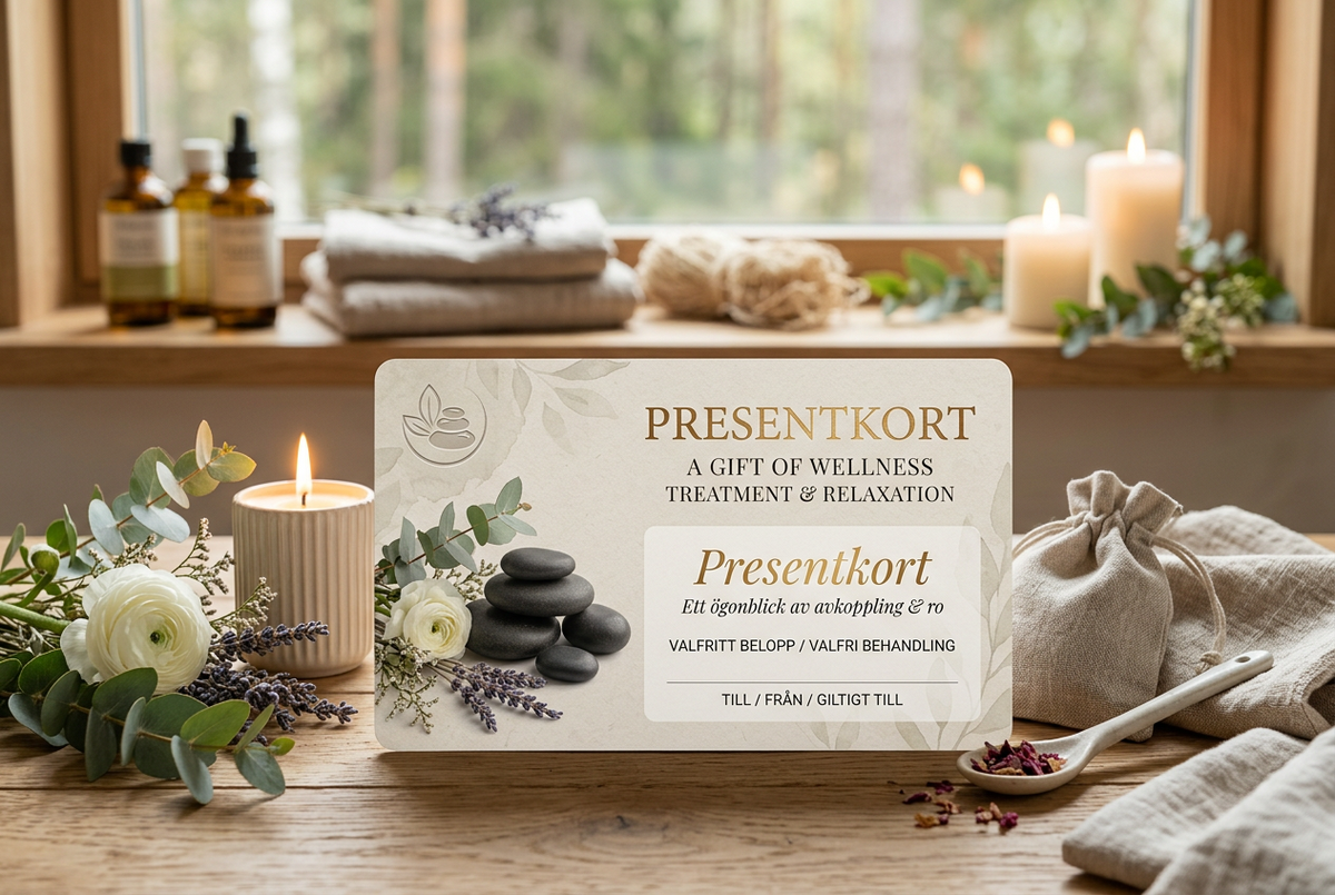 Presentkort Massage